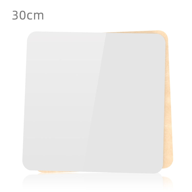 PULUZ 30cm Reflective Photography Display Background Board - Durable White Acrylic Table Stand