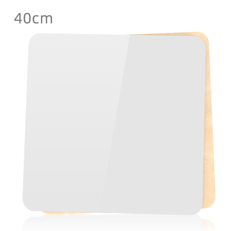 PULUZ 40cm Photography Acrylic Reflective Display Table Background Board in White