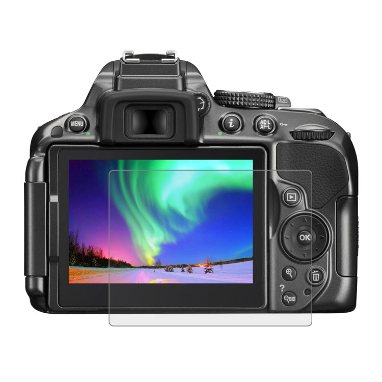 PULUZ 2.5D 9H Tempered Glass Film for Nikon D5300, D5500, D5600 and Pentax K-1 - Screen Protector with Oil Resistance Coating