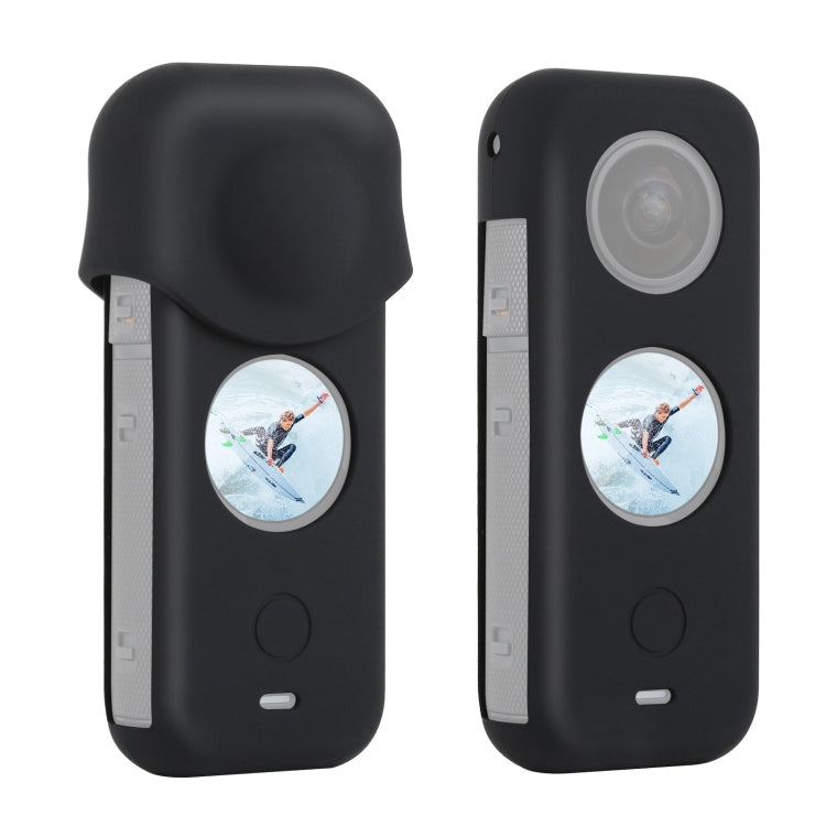 PULUZ Silicone Protective Case for Insta360 ONE X2 - Black