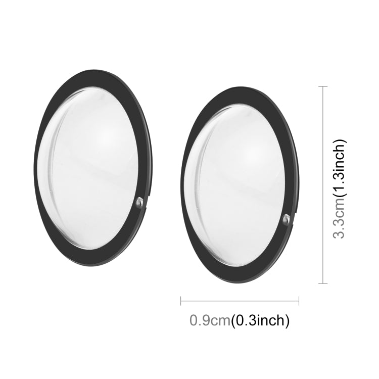 Lens Guard PC Protective Cover for Insta360 One X2 (Black)