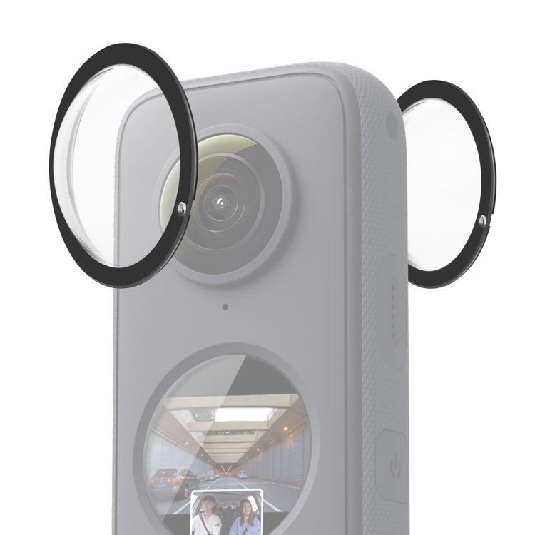 Lens Guard PC Protective Cover for Insta360 One X2 (Black)