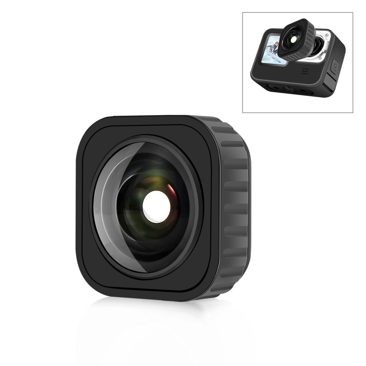 PULUZ Max Lens Mod Wide Angle Lens for GoPro Hero11/10/9 Black (Black)