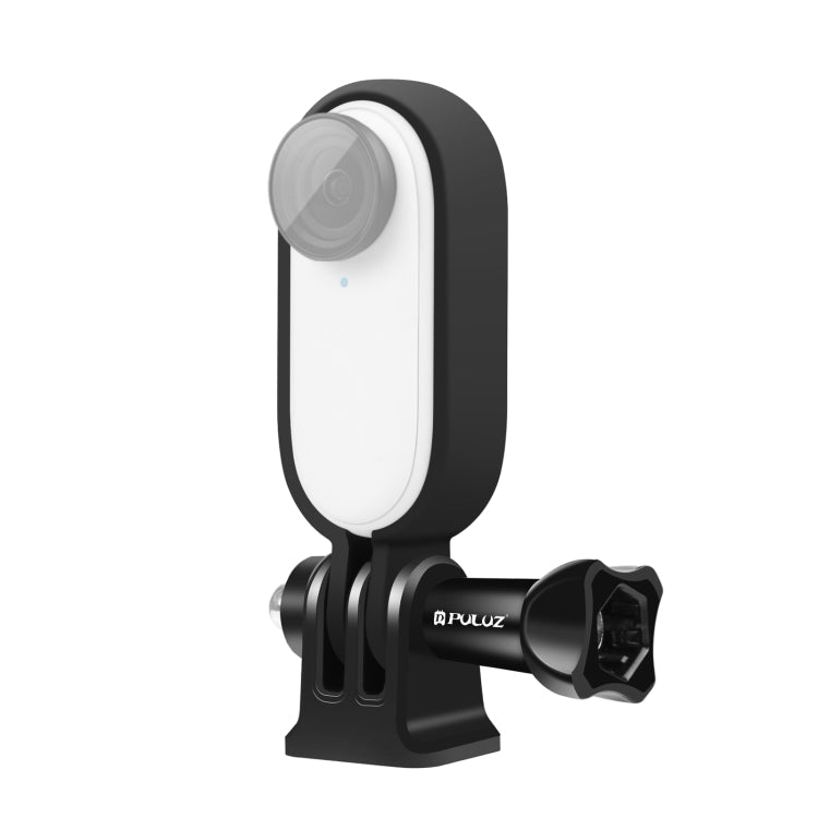 PULUZ Plastic Protective Frame Mount Cage for Insta360 GO 2 with Tripod Base Adapter (Black)