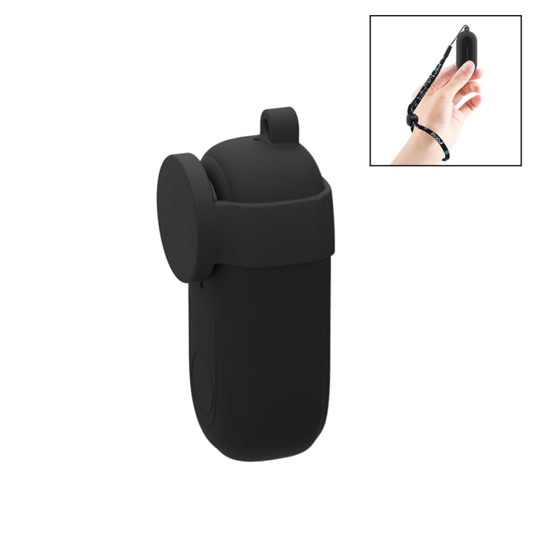 PULUZ Silicon Protective Case for Insta360 GO 2 with Lens Cover (Black)
