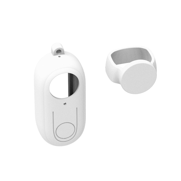 PULUZ White Silicone Protective Case with Lens Cover for Insta360 GO 2