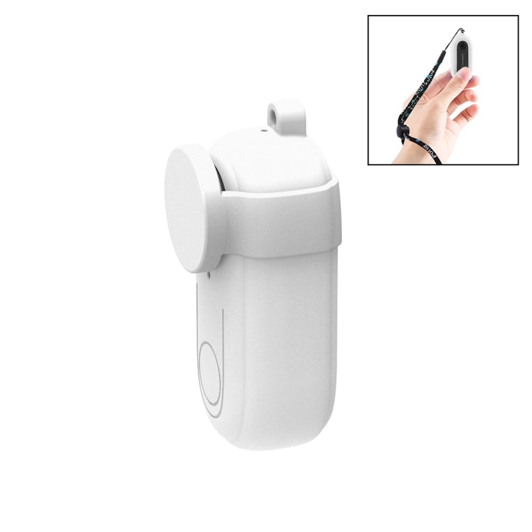 PULUZ White Silicone Protective Case with Lens Cover for Insta360 GO 2