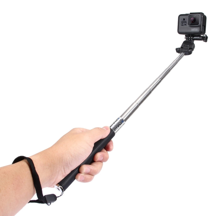 PULUZ Extendable Handheld Selfie Monopod for Action Cameras, Length: 22.5-80cm