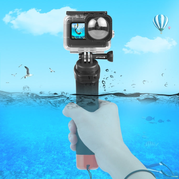 PULUZ Floating Foam Hand Grip Buoyancy Rods with Quick-release Base for Action Cameras (Orange)