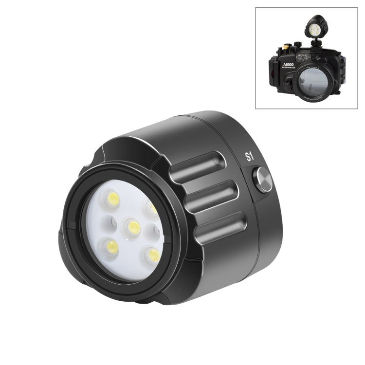 PULUZ 40m Underwater LED Photography Fill Light for Action Cameras