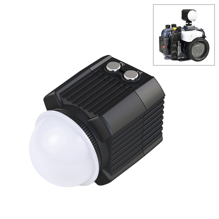 Underwater LED Photography Fill Light for Action Cameras