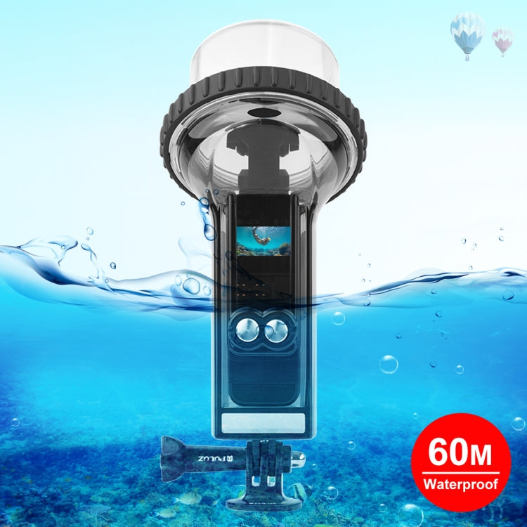 PULUZ 60m Diving Case for DJI Osmo Pocket 2 with Waterproof Housing (Black)