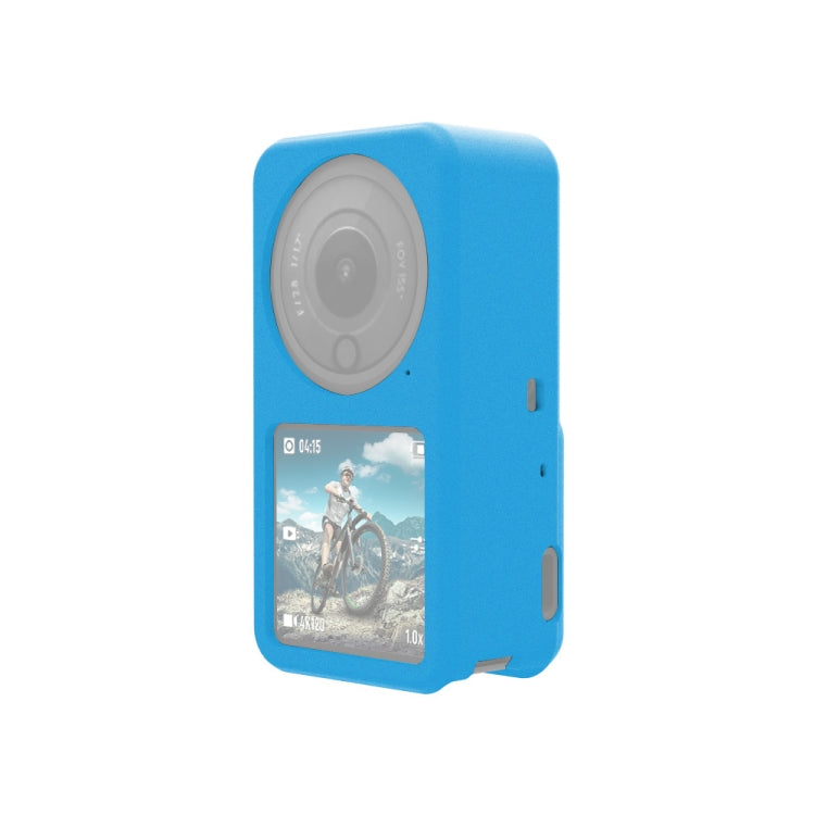 PULUZ Blue Silicone Case for DJI Action 2