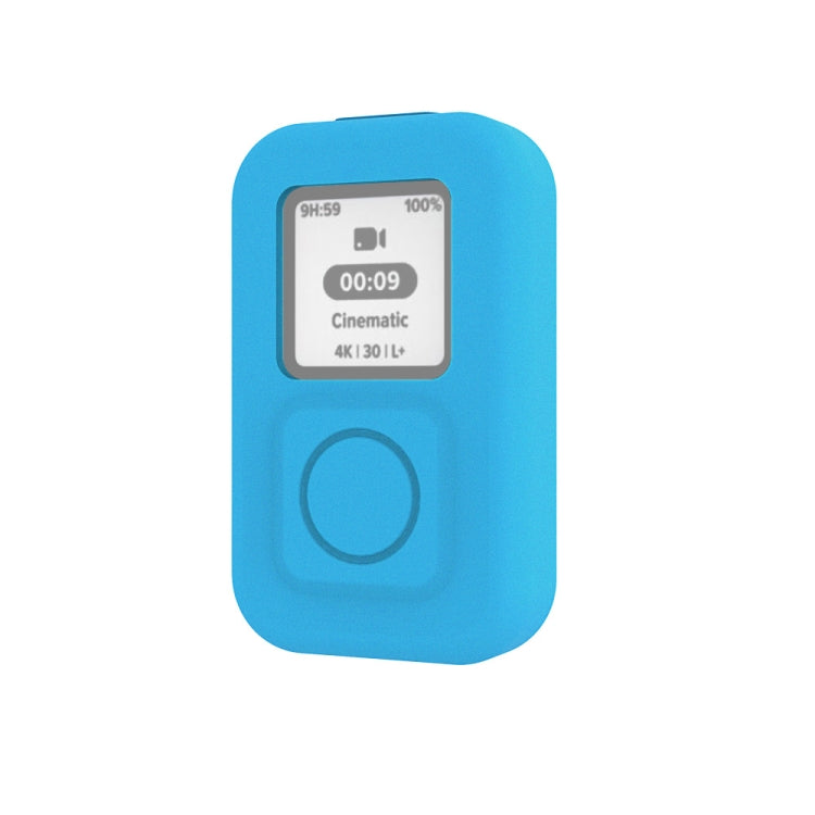 PULUZ Silicone Protective Case for GoPro HERO10 Black WiFi Remote (Blue)
