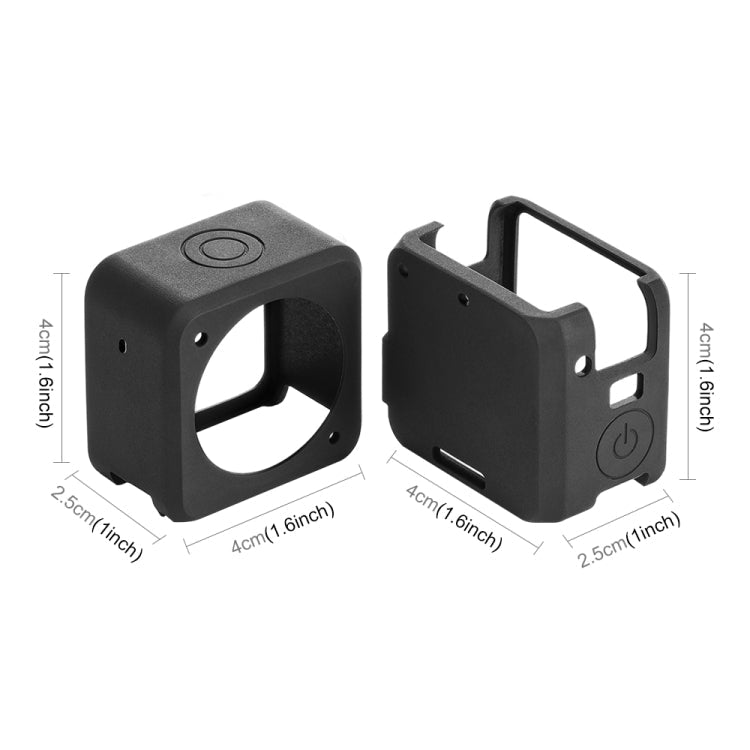 PULUZ Split Silicone Protective Case for DJI Action 2 - Black