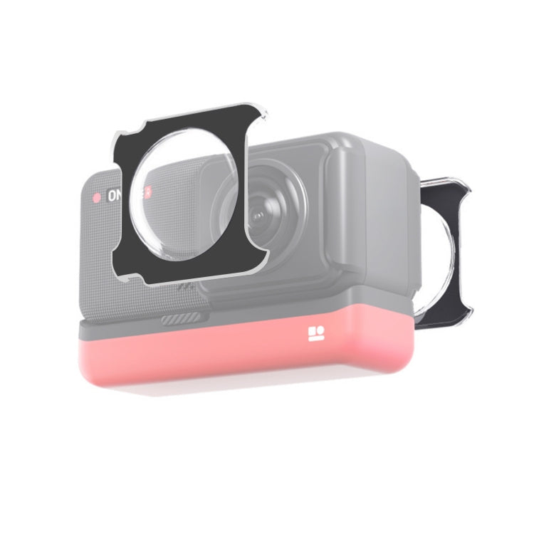 PULUZ Waterproof Lens Guards for Insta360 One R / RS / Sphere (Black)