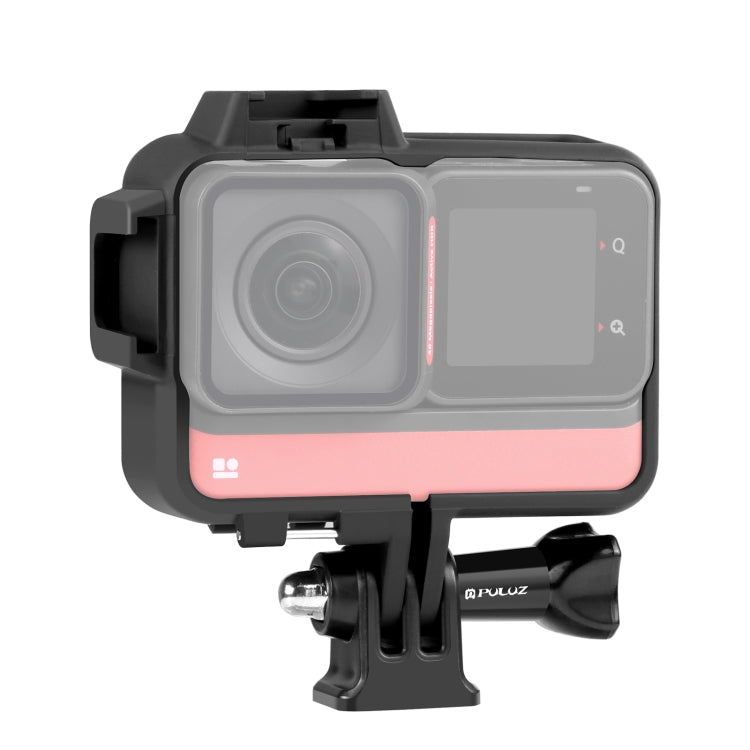 PULUZ Black Plastic Frame Case for Insta360 One RS 4K / 360 / 1-Inch Edition