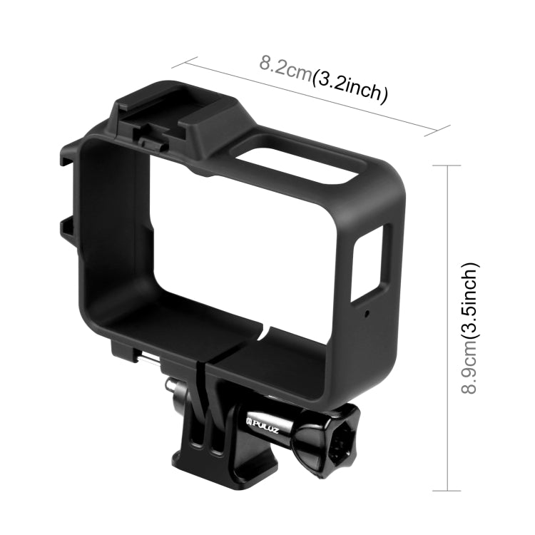PULUZ Black Plastic Frame Case for Insta360 One RS 4K / 360 / 1-Inch Edition