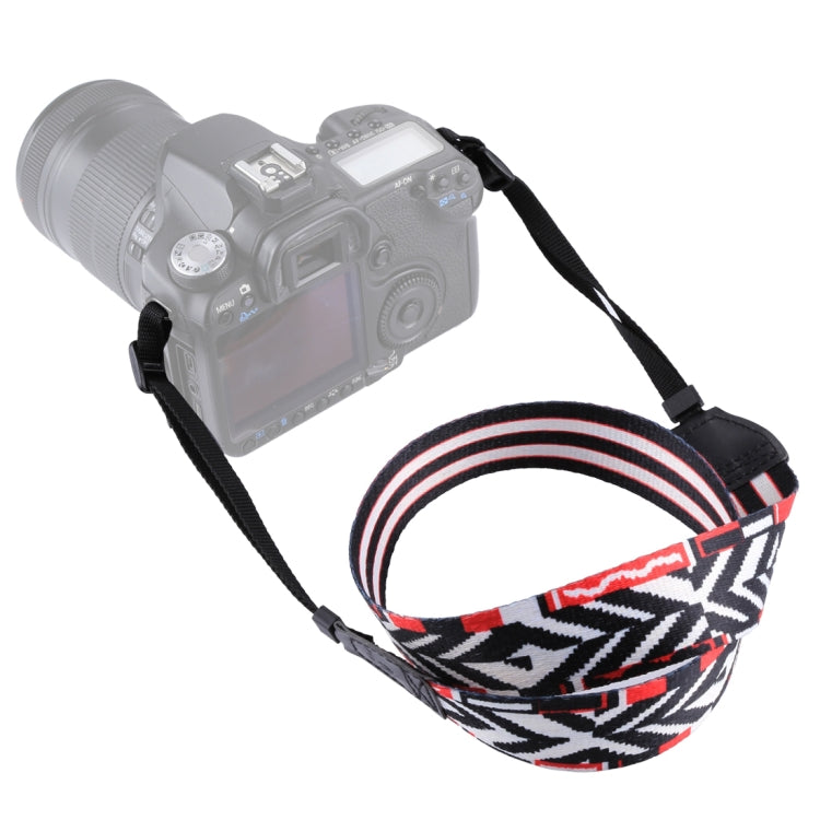PULUZ Retro Ethnic Style Multi-color Series Shoulder Neck Strap for SLR / DSLR Cameras