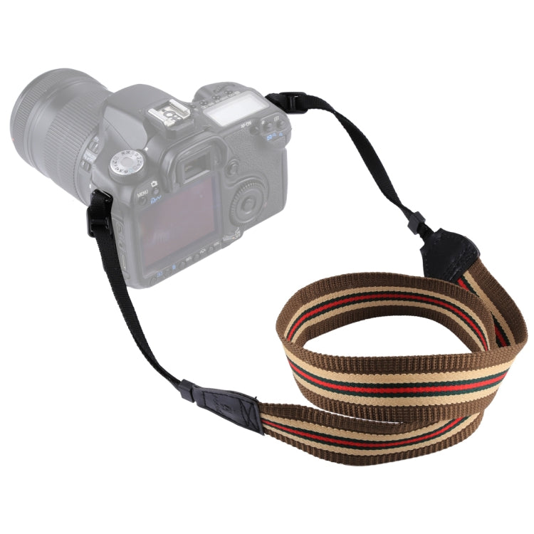 PULUZ Vintage Style Multi-color Camera Strap for SLR / DSLR Cameras