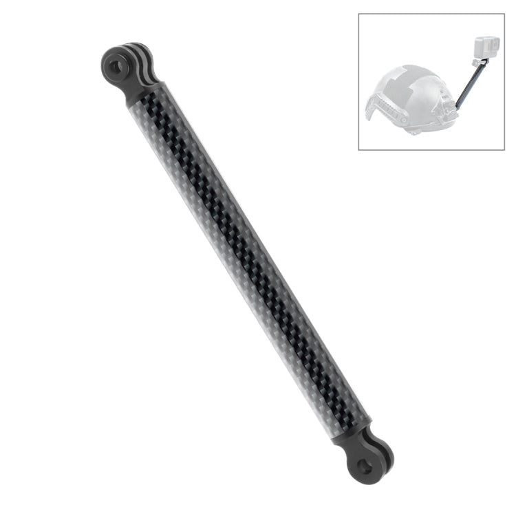 PULUZ 165mm Aluminum Alloy Carbon Fiber Floating Buoyancy Selfie-stick Extension Arm Rods for GoPro, DJI Osmo Action, and Other Action Cameras