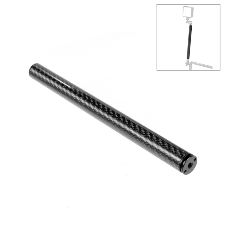 PULUZ 250mm Aluminum Alloy Carbon Fiber Floating Selfie-stick for GoPro and DJI Osmo Action