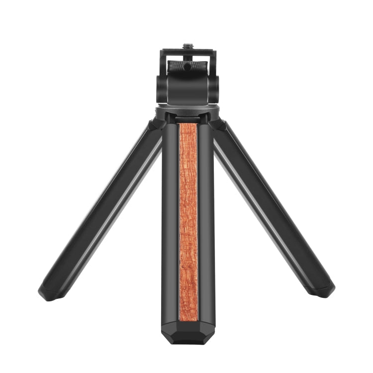 PULUZ Black Wooden Desktop Vlogging Live Tripod Holder
