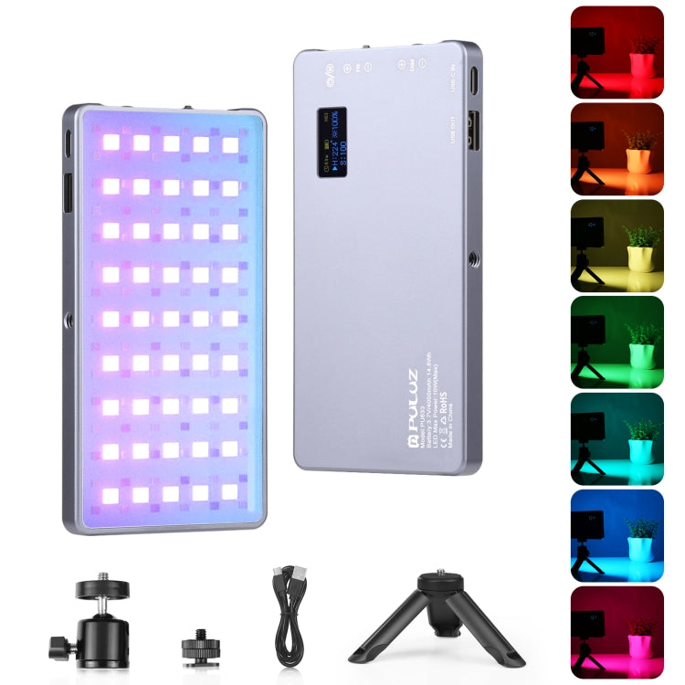 PULUZ LED Full Color RGB Beauty Fill Light for Vlogging and Photography