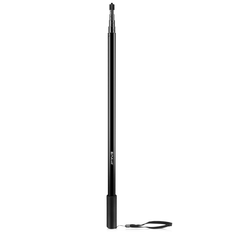 PULUZ 3m Aluminum Selfie Stick Monopod with 360-Degree Panoramic Capture (Black)