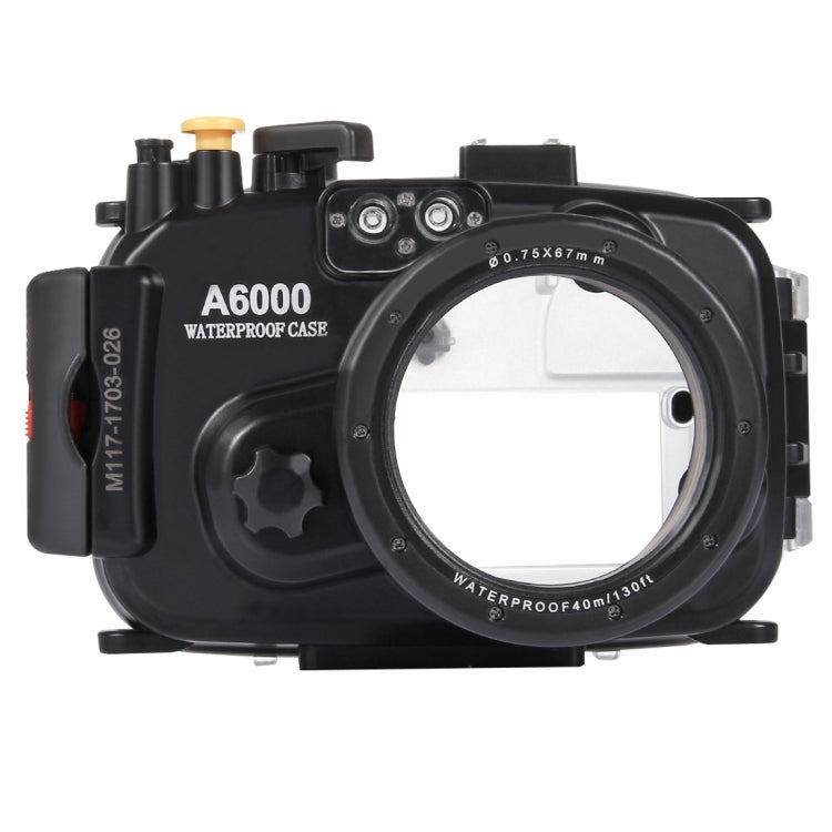 PULUZ 40m Underwater Waterproof Camera Housing for Sony A6000