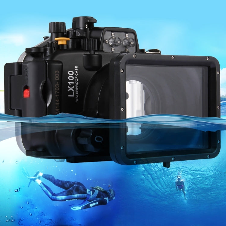 PULUZ 40m Waterproof Camera Housing for Panasonic LUMIX DMC-LX100