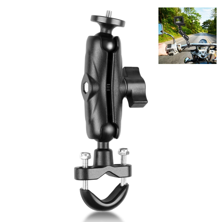 PULUZ Motorcycle Handlebar Mount for GoPro and Action Cameras (Black)