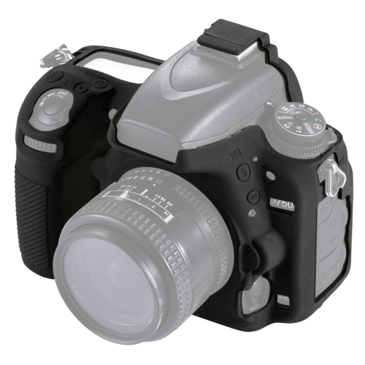 PULUZ Silicone Camera Case for Nikon D750 - Black