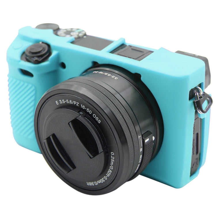Blue Silicone Protective Case for Sony ILCE-6300 / A6400