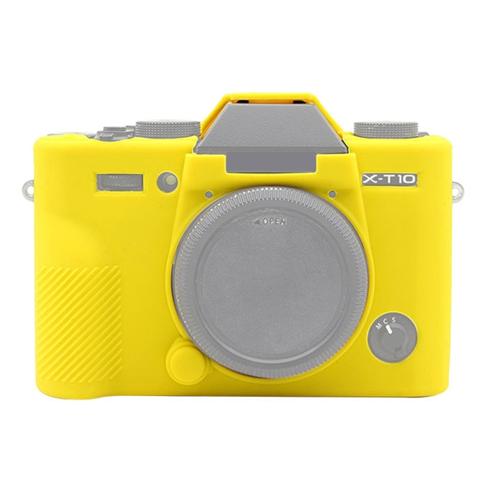 Soft Yellow Silicone Case for FUJIFILM X-T20 - Protects Against Scratching and Abrasion