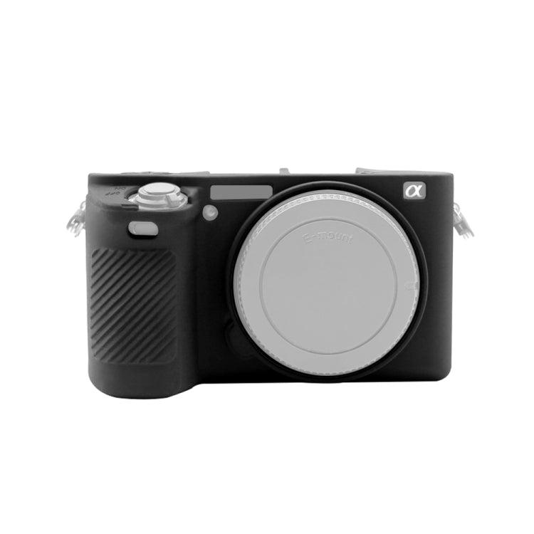 PULUZ Soft Silicone Protective Case for Sony ILCE-6500 - Black