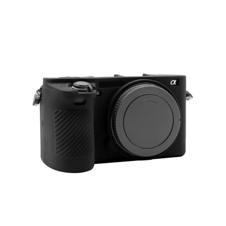 PULUZ Soft Silicone Protective Case for Sony ILCE-6500 - Black
