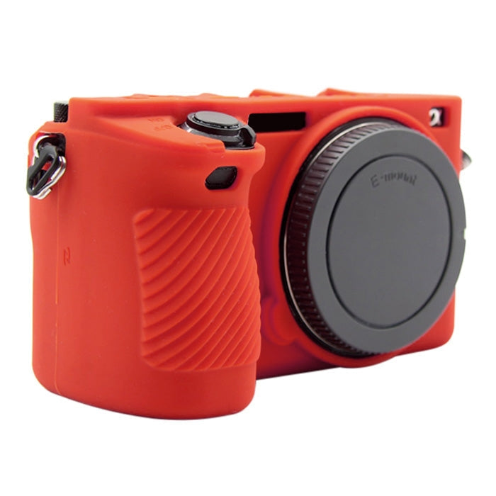 PULUZ Red Silicone Protective Case for Sony ILCE-6500