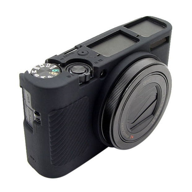 PULUZ Soft Silicone Protective Case for Sony RX100 III / IV / V - Black
