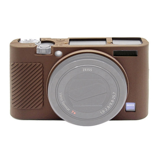 PULUZ Soft Silicone Protective Case for Sony RX100 III / IV / V (Coffee)