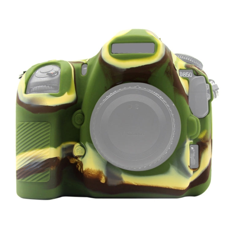 PULUZ Soft Silicone Protective Case for Nikon D850 (Camouflage)