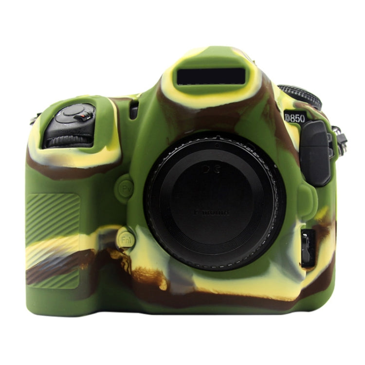 PULUZ Soft Silicone Protective Case for Nikon D850 (Camouflage)