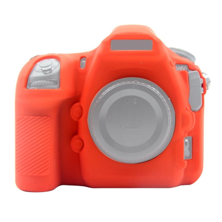 PULUZ Soft Silicone Protective Case for Nikon D850 - Red