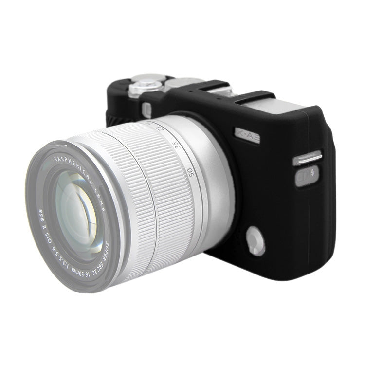 PULUZ Soft Silicone Protective Case for FUJIFILM X-A3 / X-A10 (Black) - High-Quality, All-Around, Lightweight Camera Protection