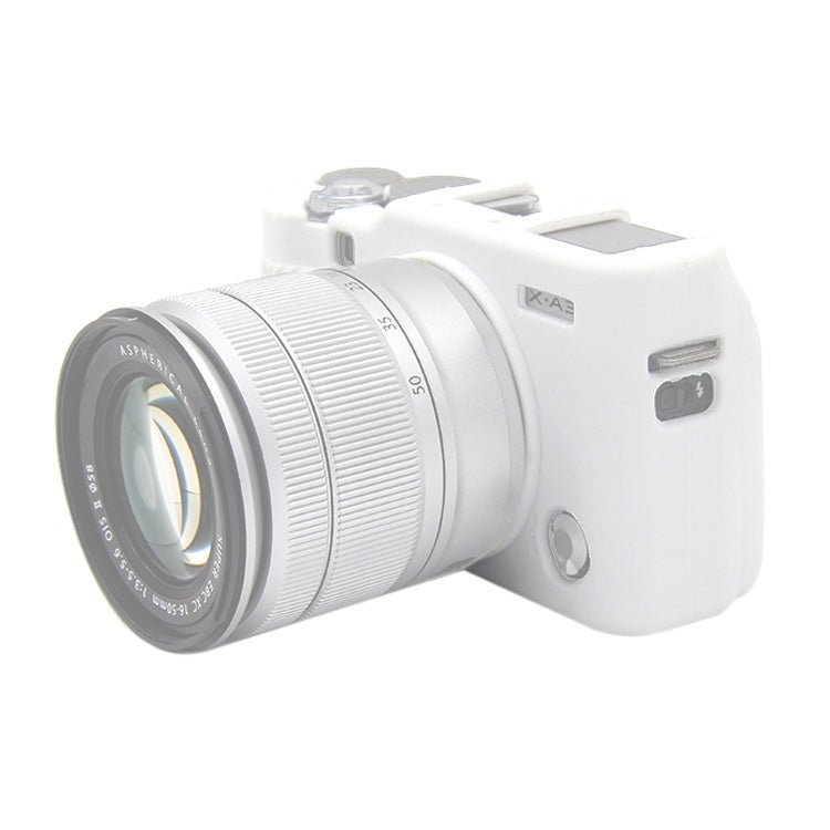 Protective Silicone Case for FUJIFILM X-A3 / X-A10 (White)