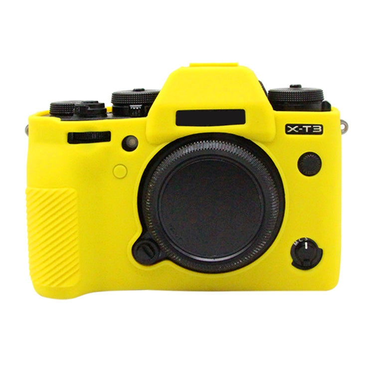 PULUZ Silicone Protective Case for FUJIFILM XT3 - Yellow