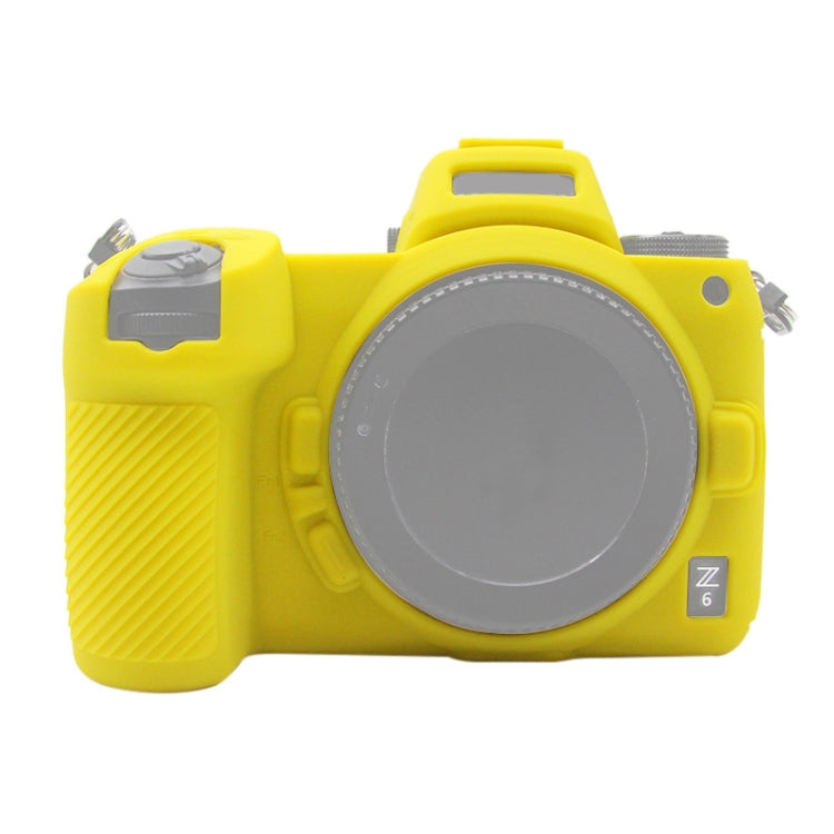 PULUZ Silicone Protective Case for Nikon Z6 / Z7 (Yellow)