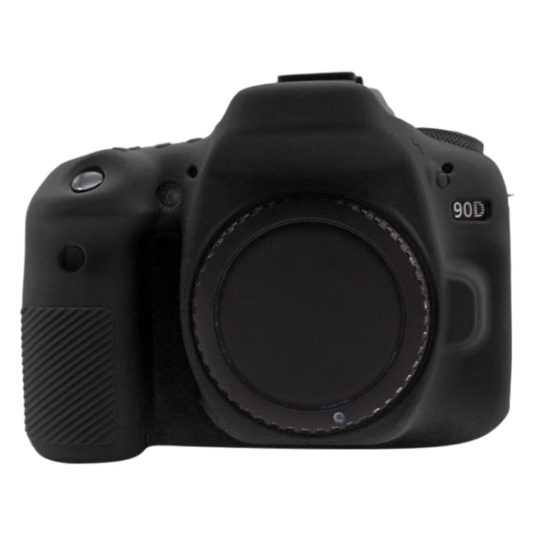PULUZ Black Silicone Protective Case for Canon EOS 90D