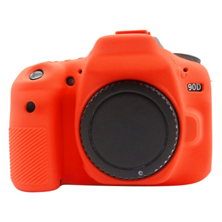 Canon EOS 90D Red Silicone Camera Protective Case