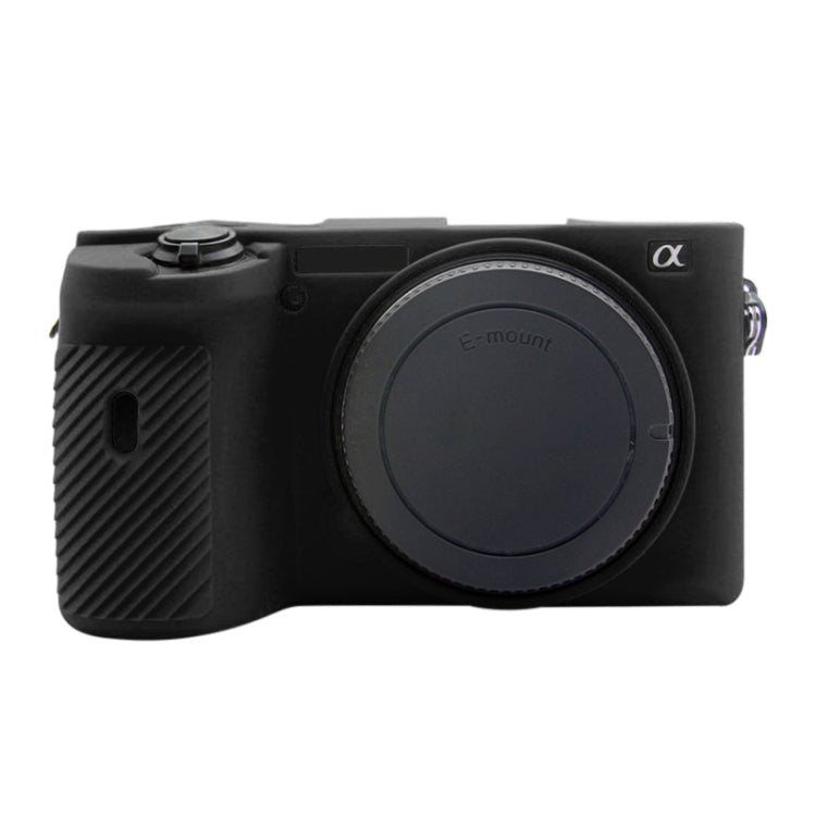 PULUZ Soft Silicone Protective Case for Sony A6600 / ILCE-6600 (Black) - Camera Protection with Anti-Vibration Properties